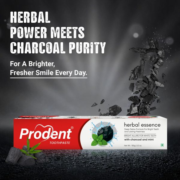 Prodent charcoal toothpaste for teeth whitening in India