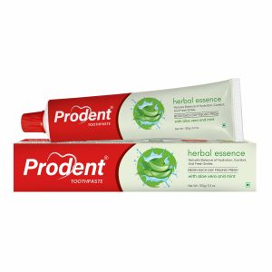 Prodent Aloe Vera Toothpaste for herbal whitening and fresh breath