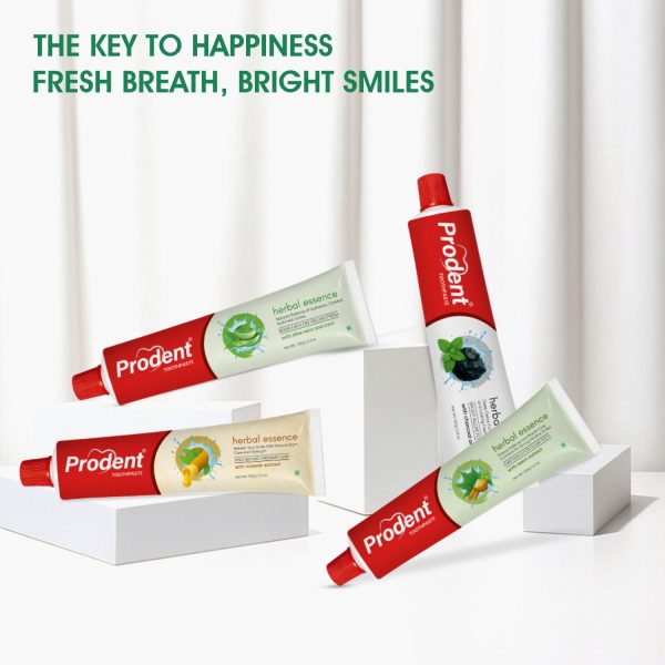 Prodent Aloe Vera Toothpaste for gentle whitening, fresh breath, and sensitive gum care