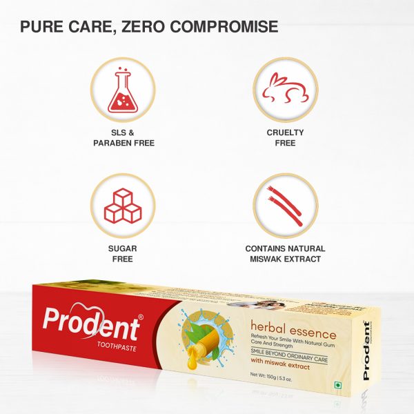Prodent Meswak Toothpaste for complete oral care and strong teeth