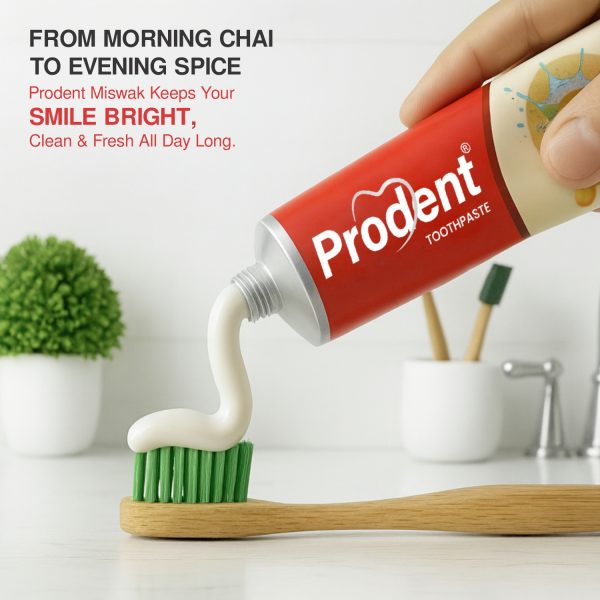 Miswak Herbal Toothpaste by Prodent for healthy gums and fresh breath